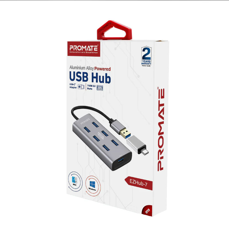 Promate EZHUb-7 USB Hub