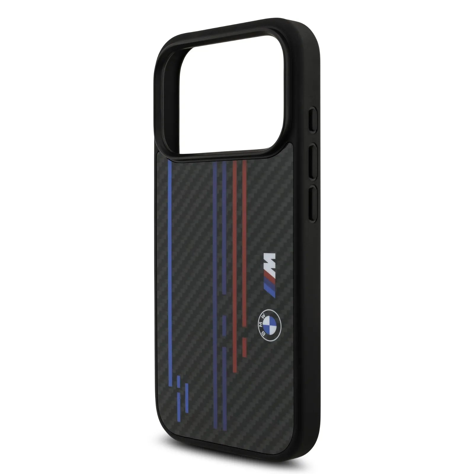 BMW MagSafe Kevlar Case With Printed Tricolor & Metal Logos