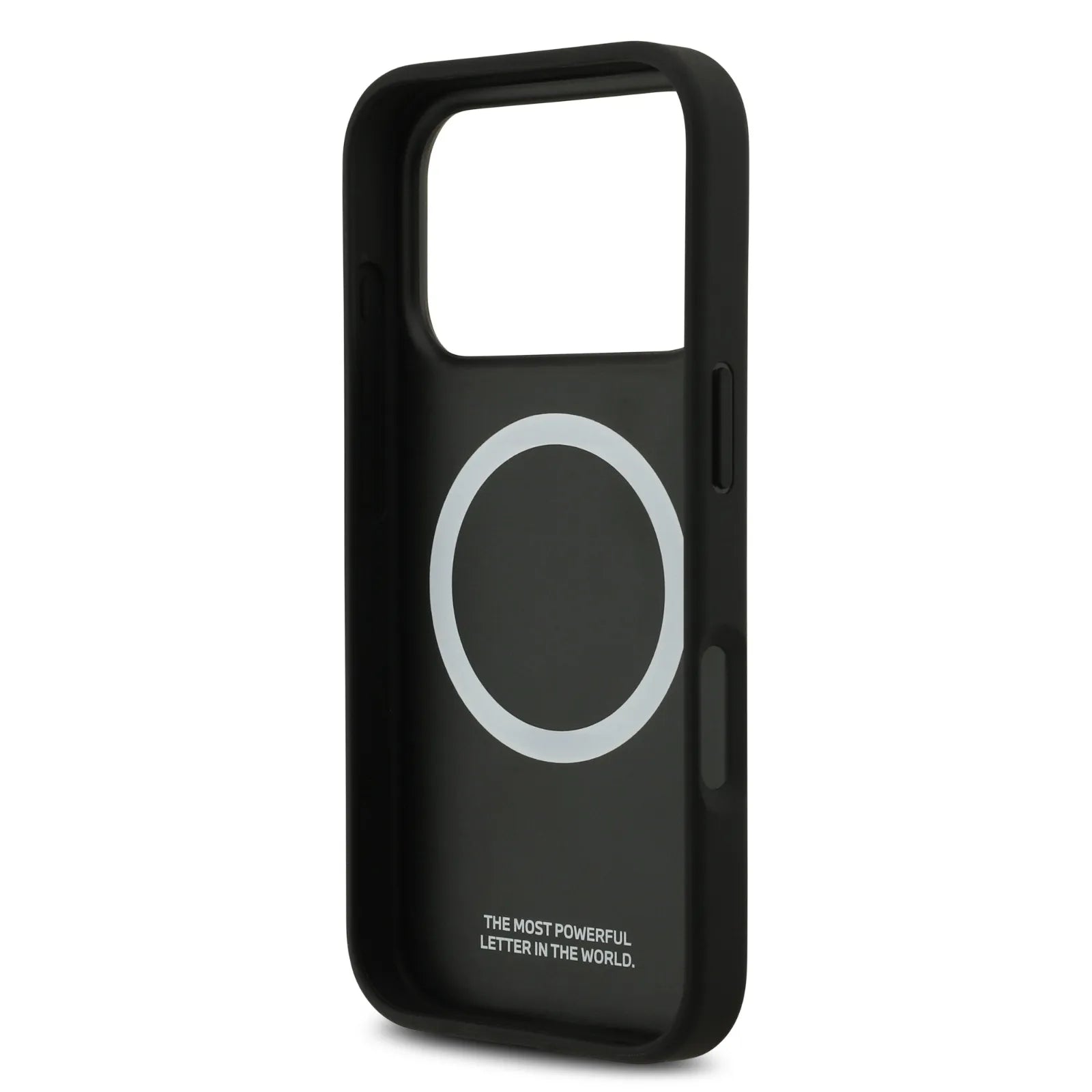 BMW PU Leather Case With Perforated Stripes & Metal Logos