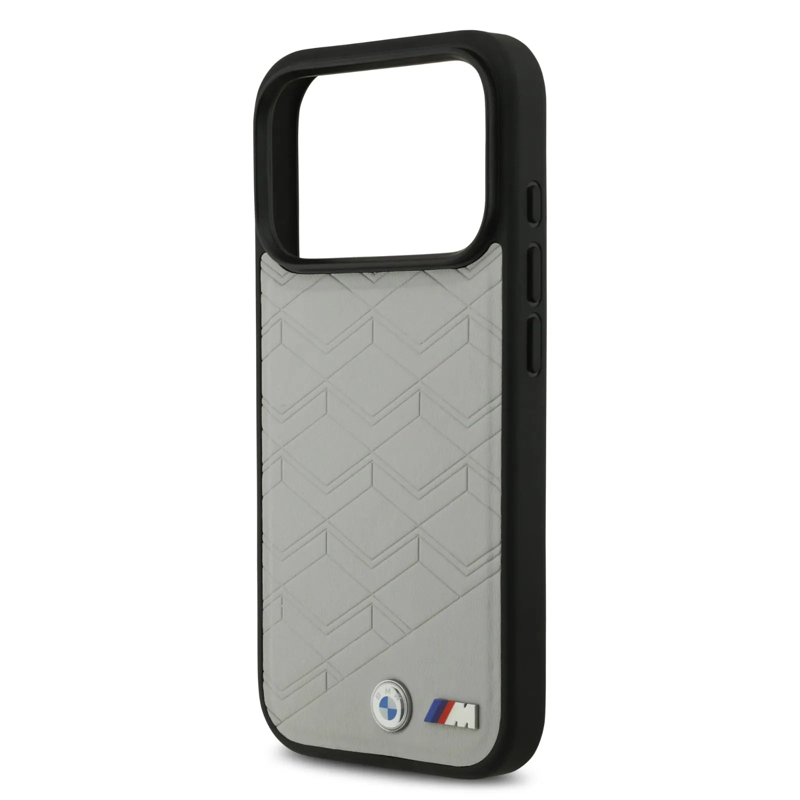 BMW MagSafe PU Seat Shaped Leather Case With Metal Logos