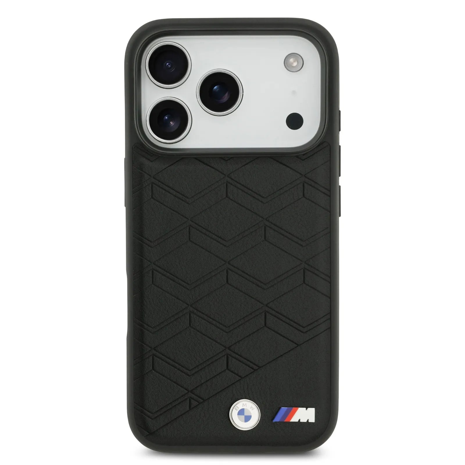 BMW MagSafe PU Seat Shaped Leather Case With Metal Logos