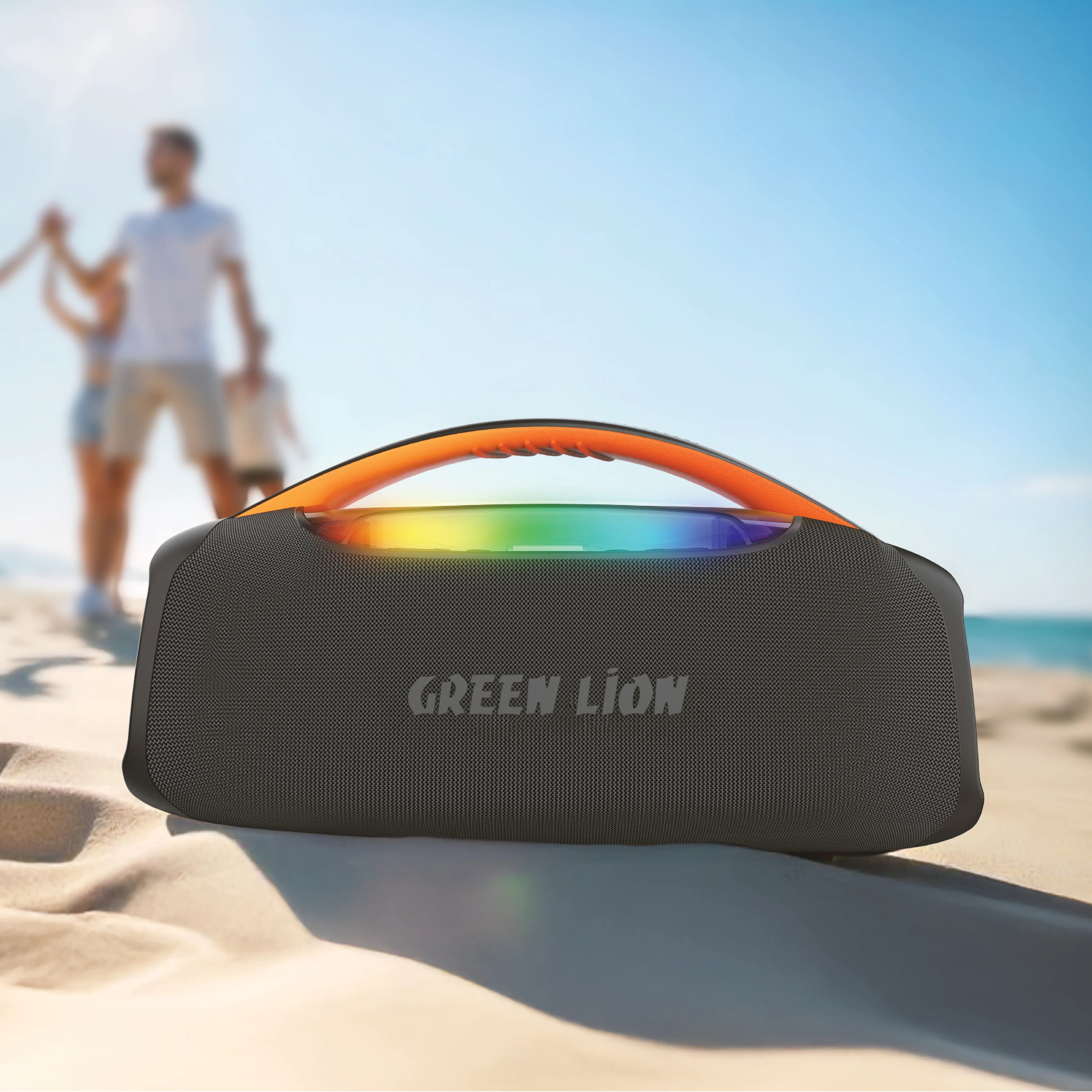 Green Lion Beam Pro Portable Speaker with Microphone 120W