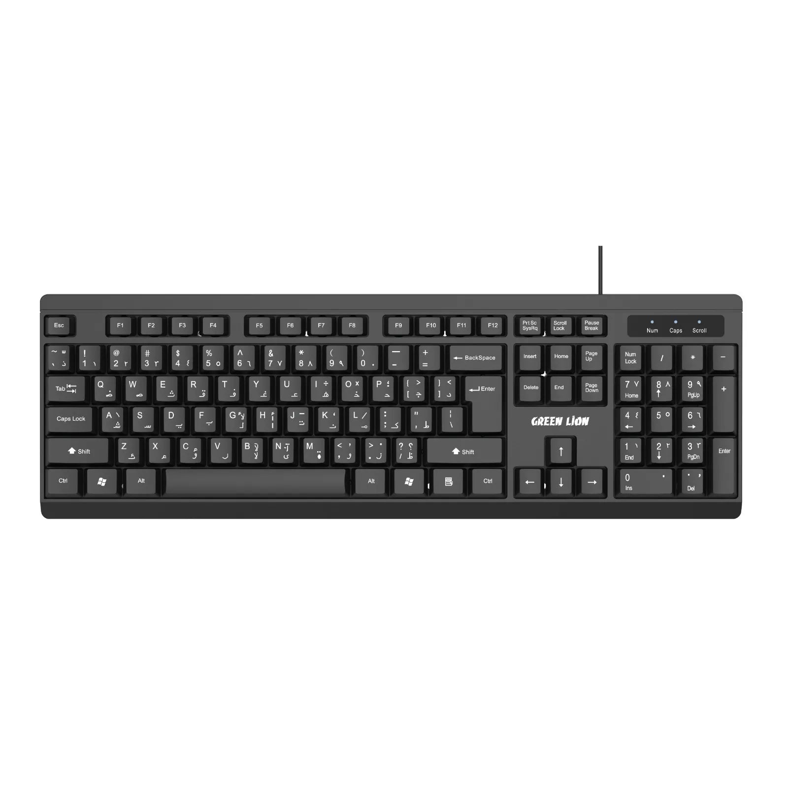 Green Lion GKM-100 Wired Keyboard and mouse