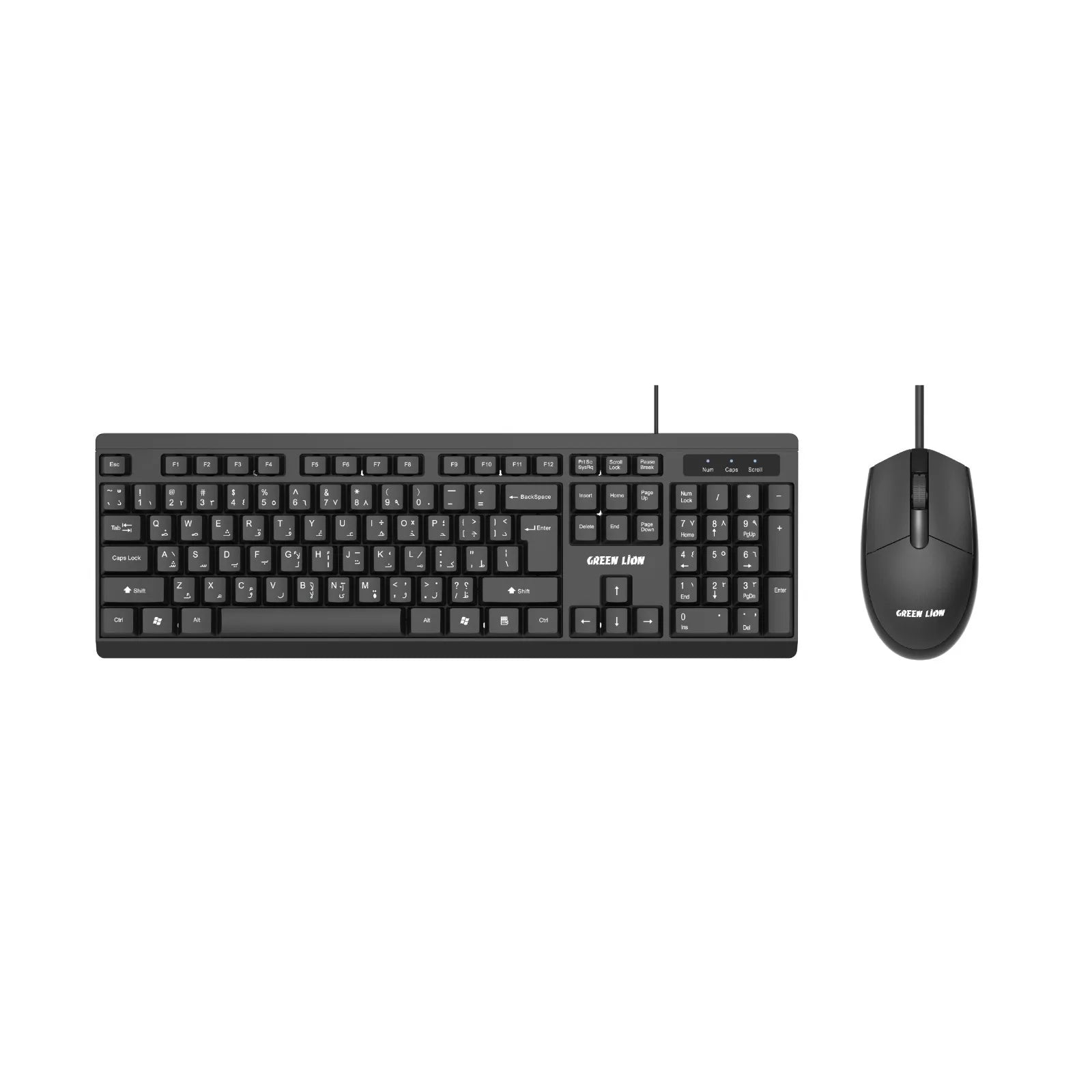 Green Lion GKM-100 Wired Keyboard and mouse