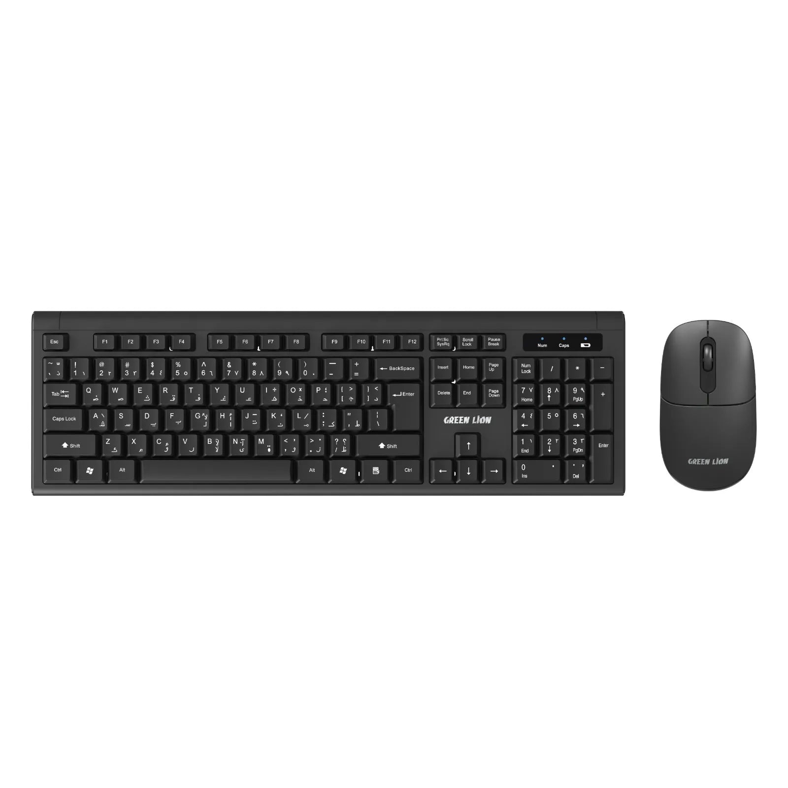 Green Lion GKM-200 Wireless Combo Keyboard and Mouse