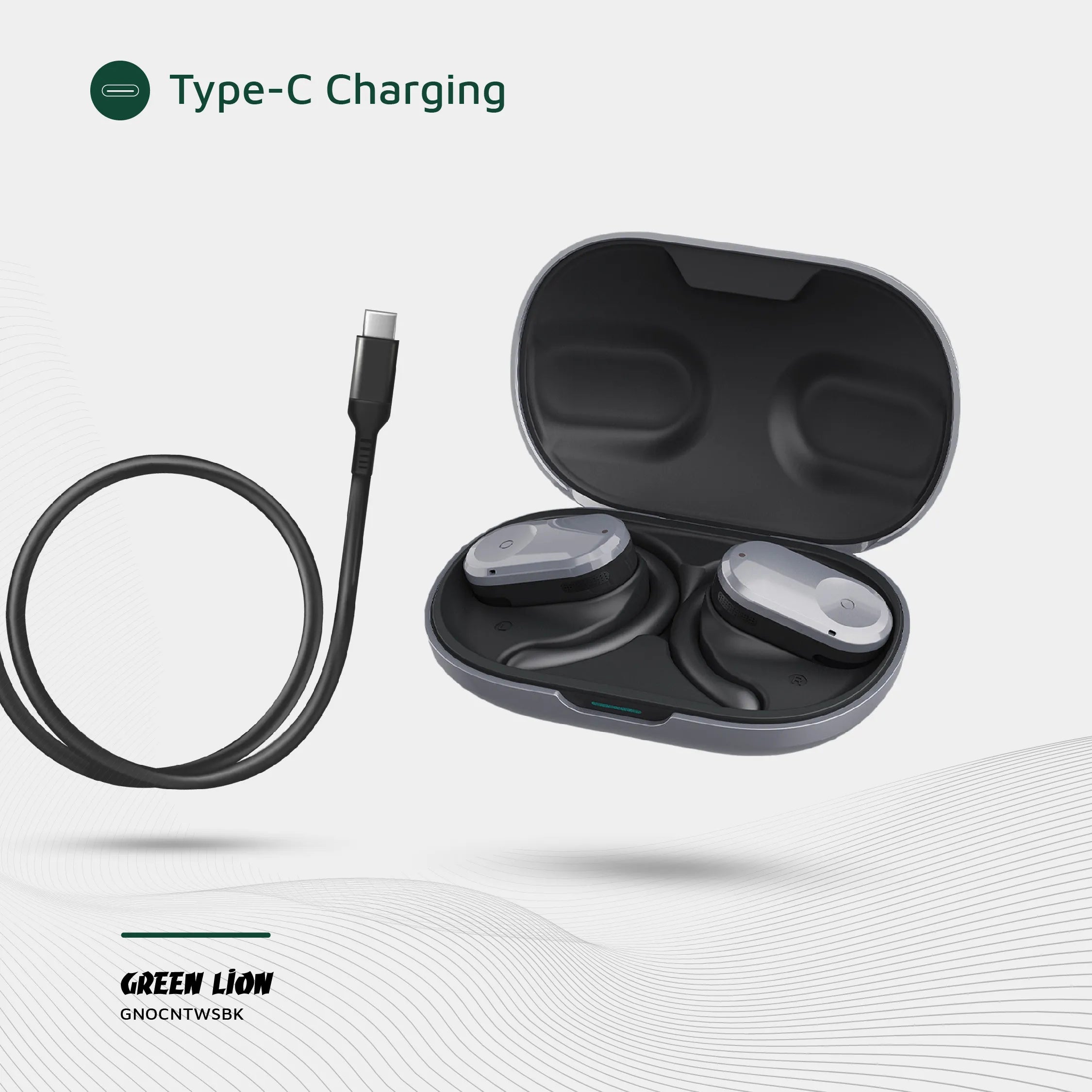 Green Lion Ocean Open Ear Headphones