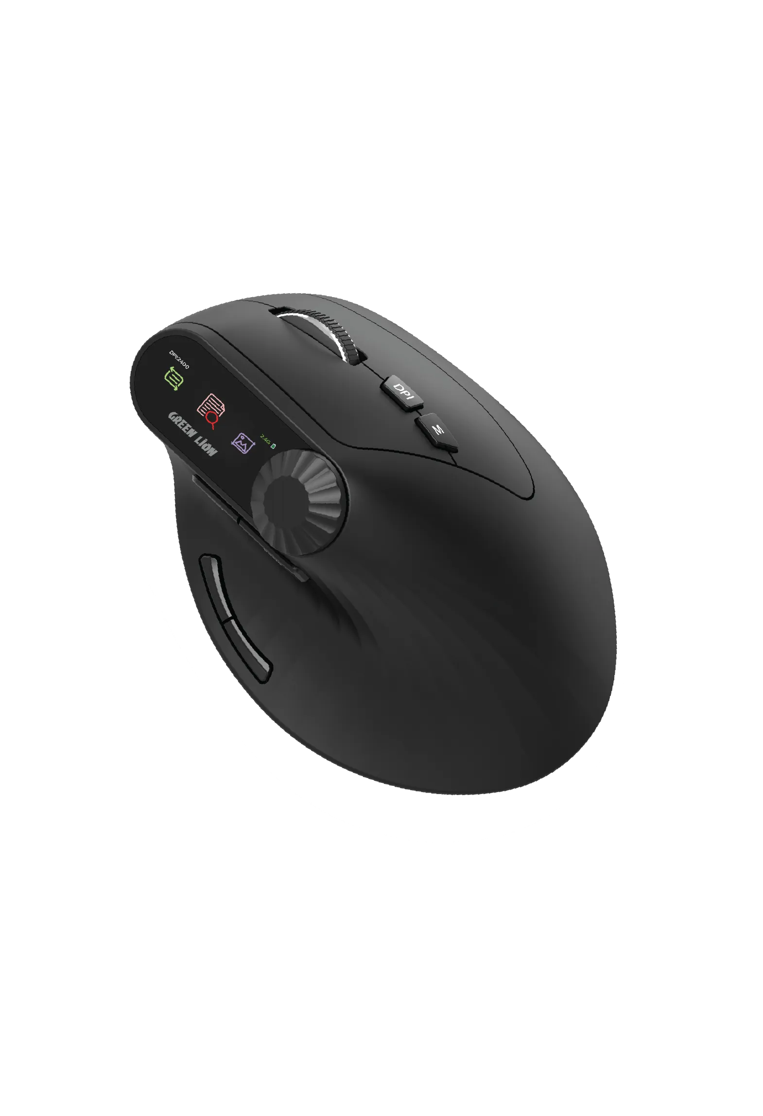 Green Lion Smart OLED Vertical Mouse