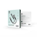 Green Lion 2 in 1 Earphone & Charging Adapter Lightning to Lightning + 3.5 12CM