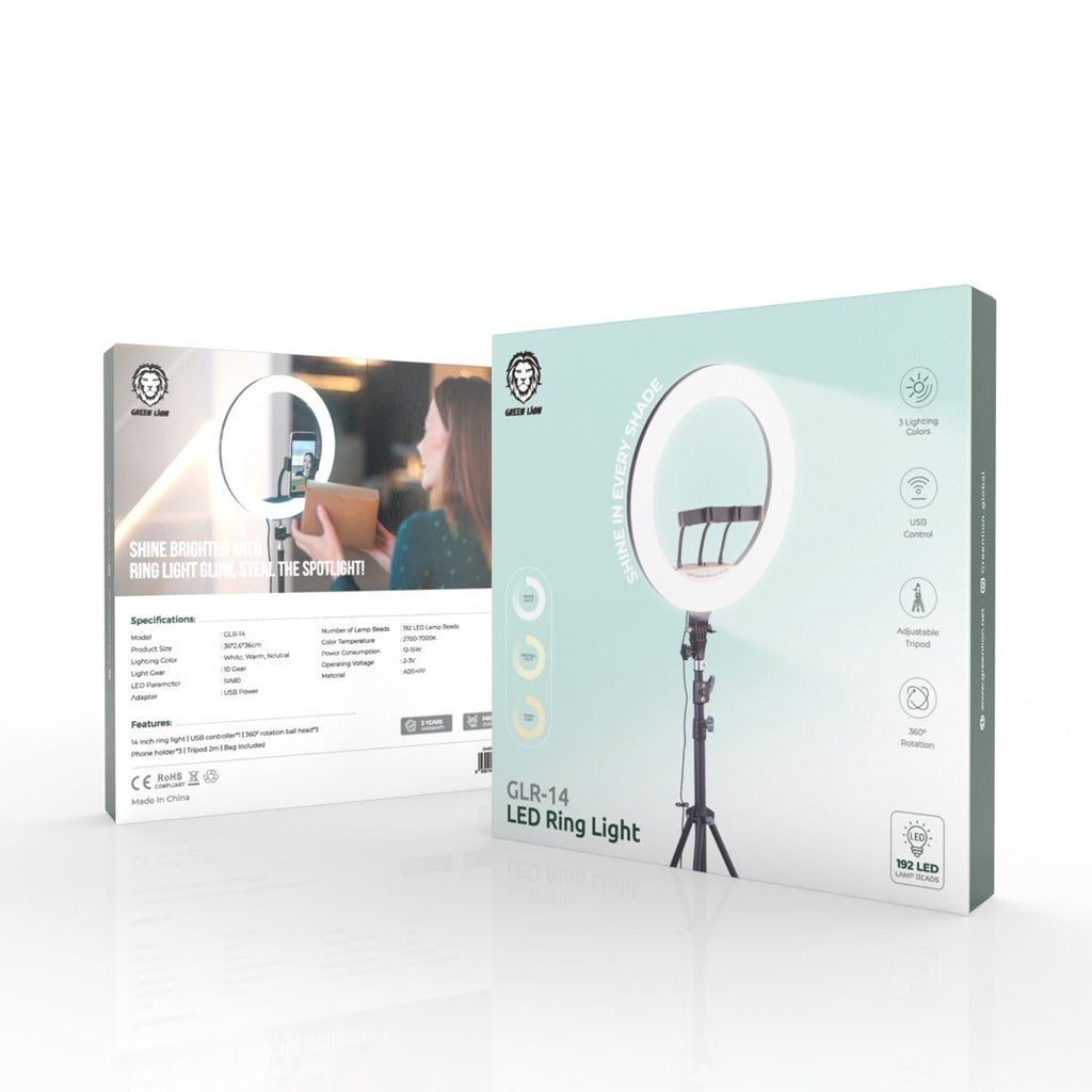 Green Lion LED Ring Light