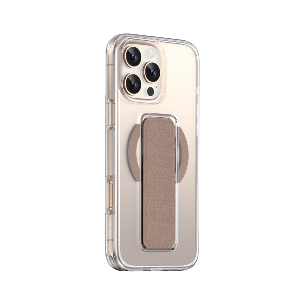 Green Lion MagSafe Leather Grip
