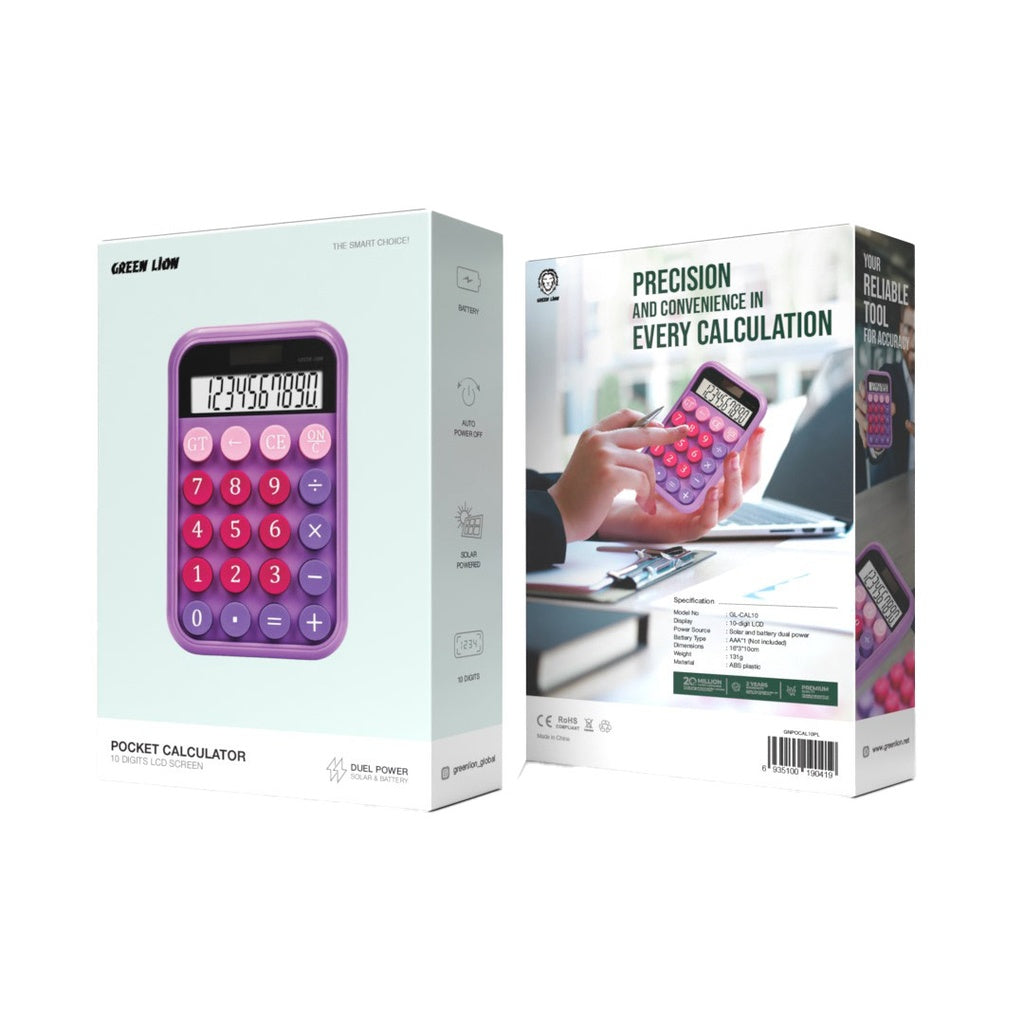 Green Lion Pocket Calculator