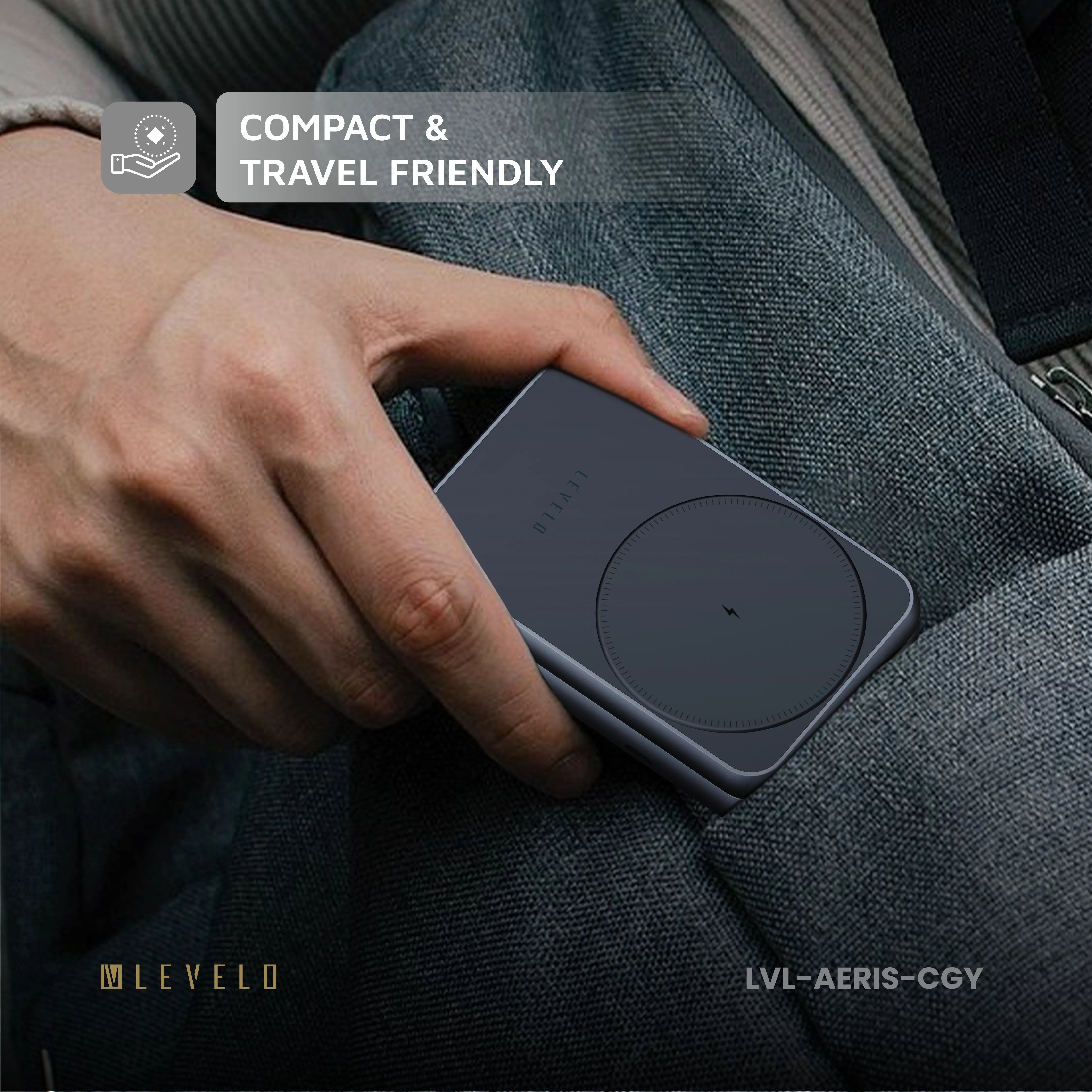 Levelo 3 in 1 Foldable Wireless Charger