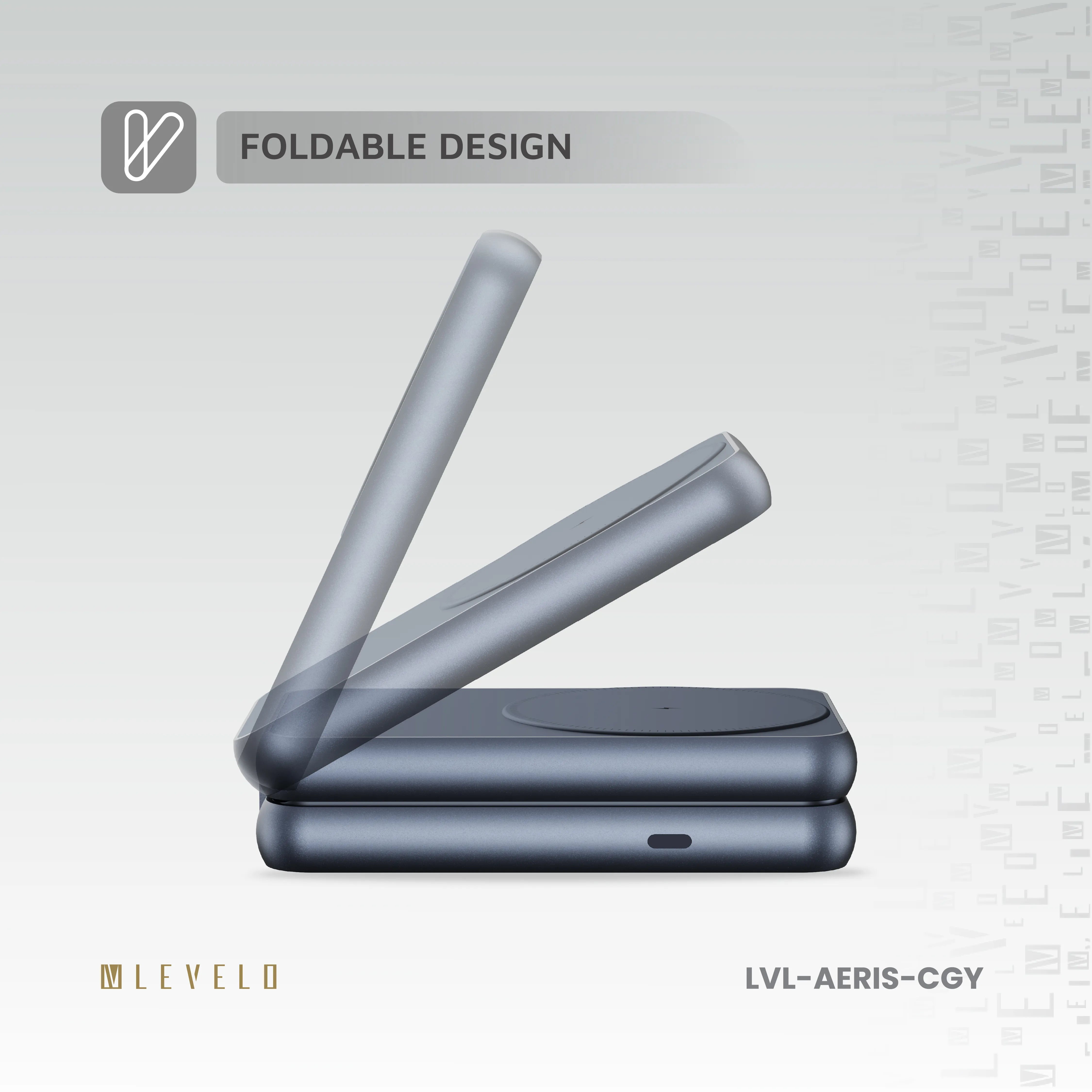 Levelo 3 in 1 Foldable Wireless Charger