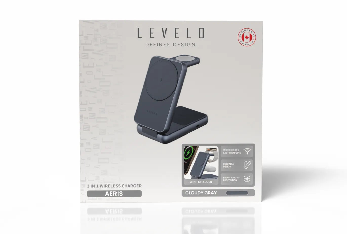 Levelo 3 in 1 Foldable Wireless Charger