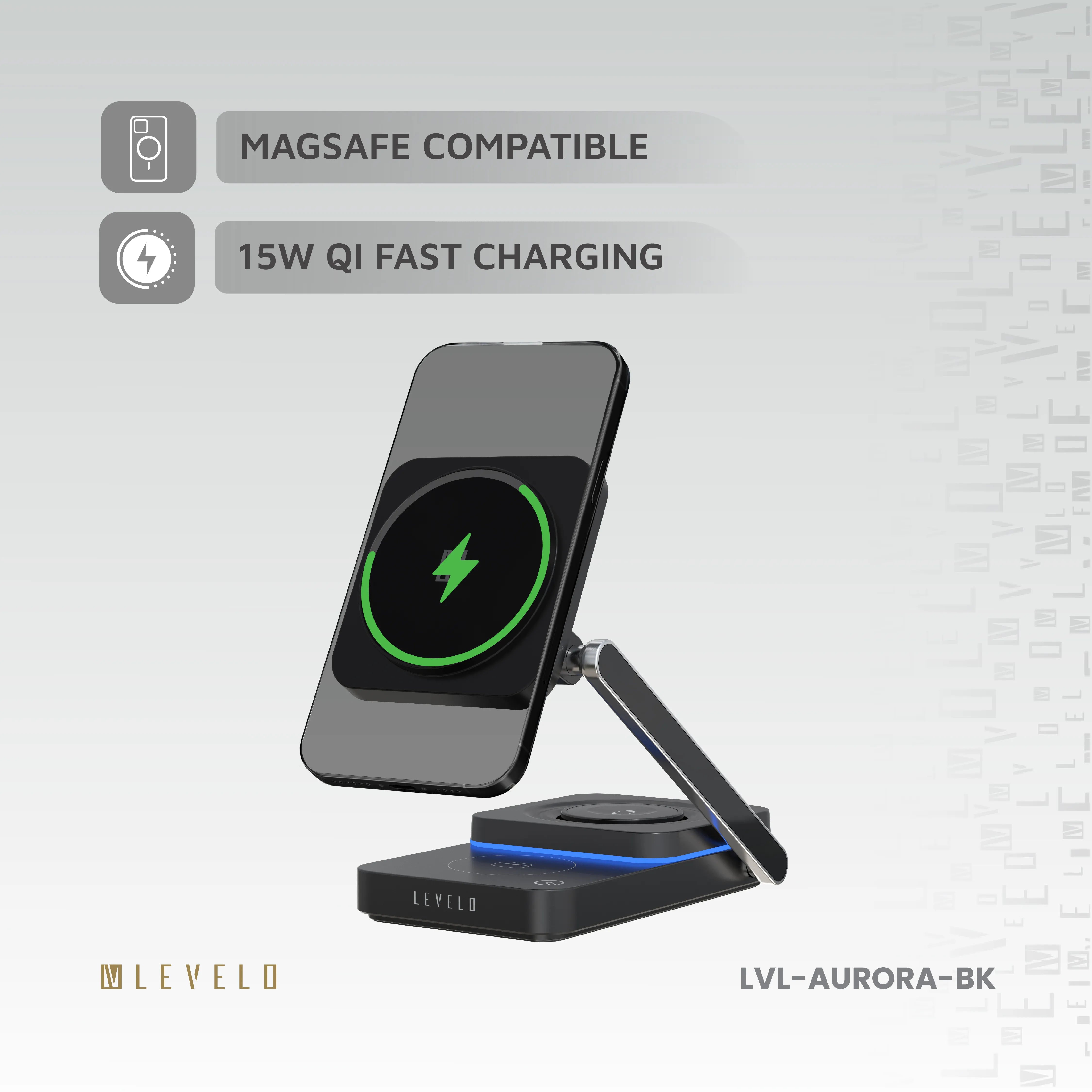 Levelo Aurora 3 In 1 Wireless Charger