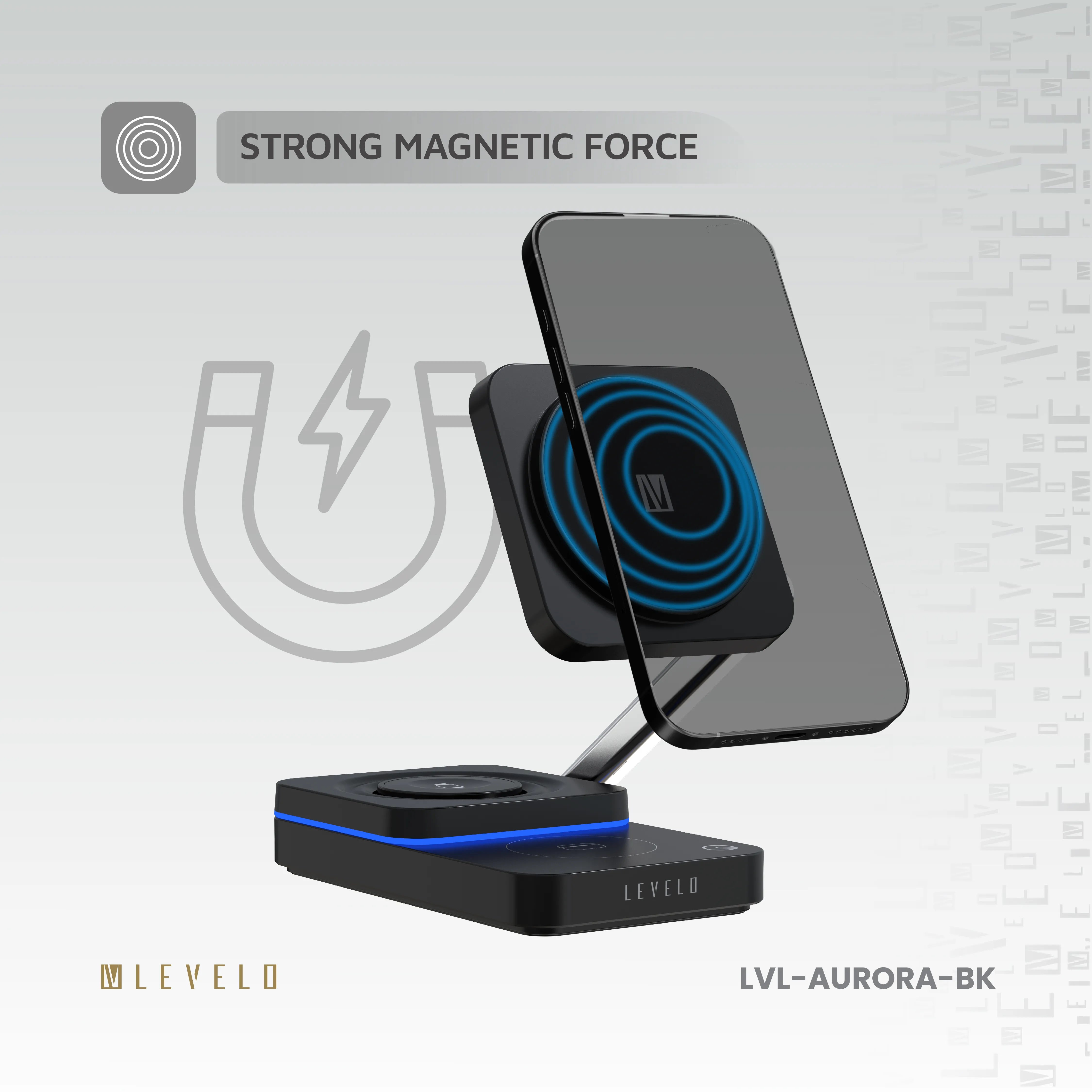 Levelo Aurora 3 In 1 Wireless Charger