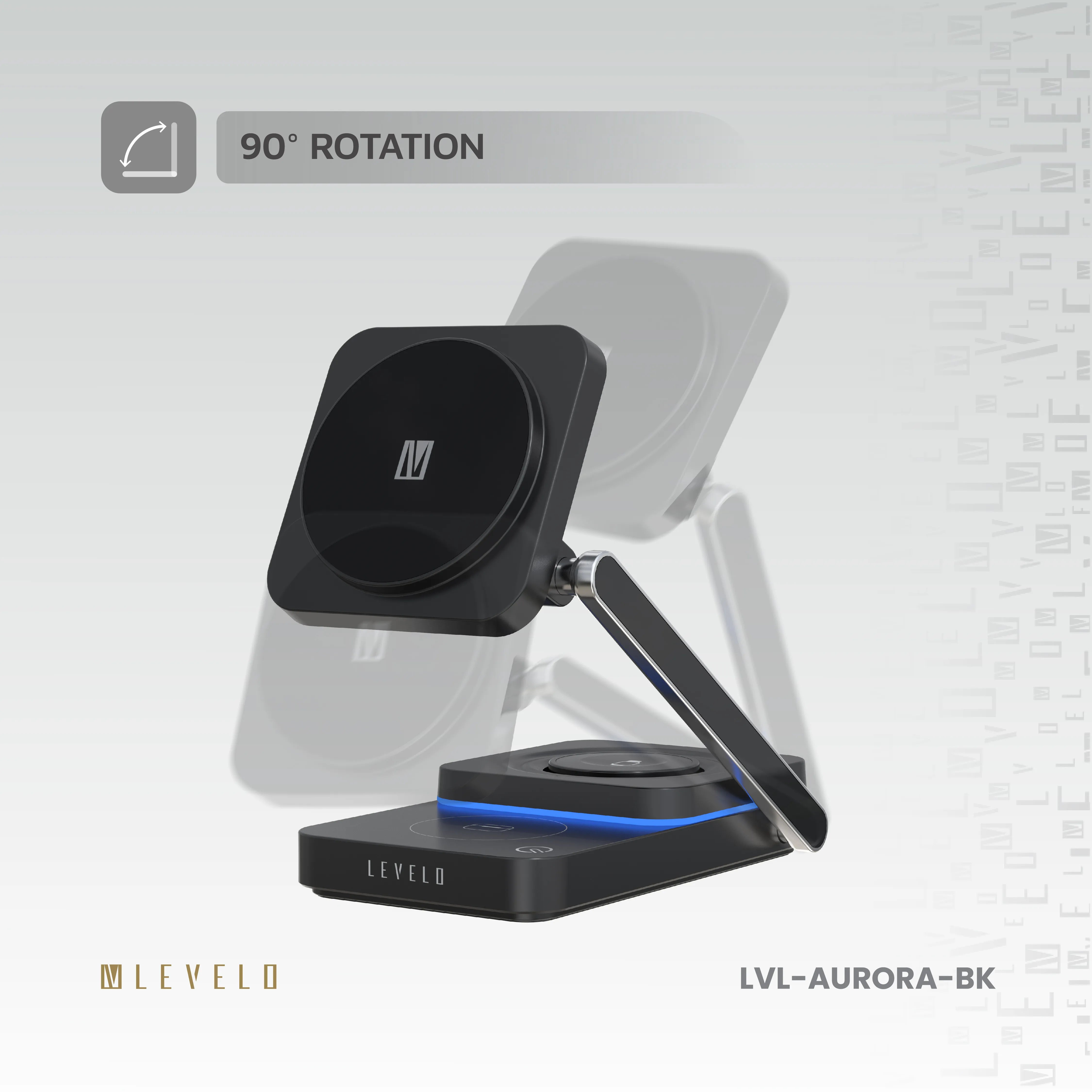 Levelo Aurora 3 In 1 Wireless Charger