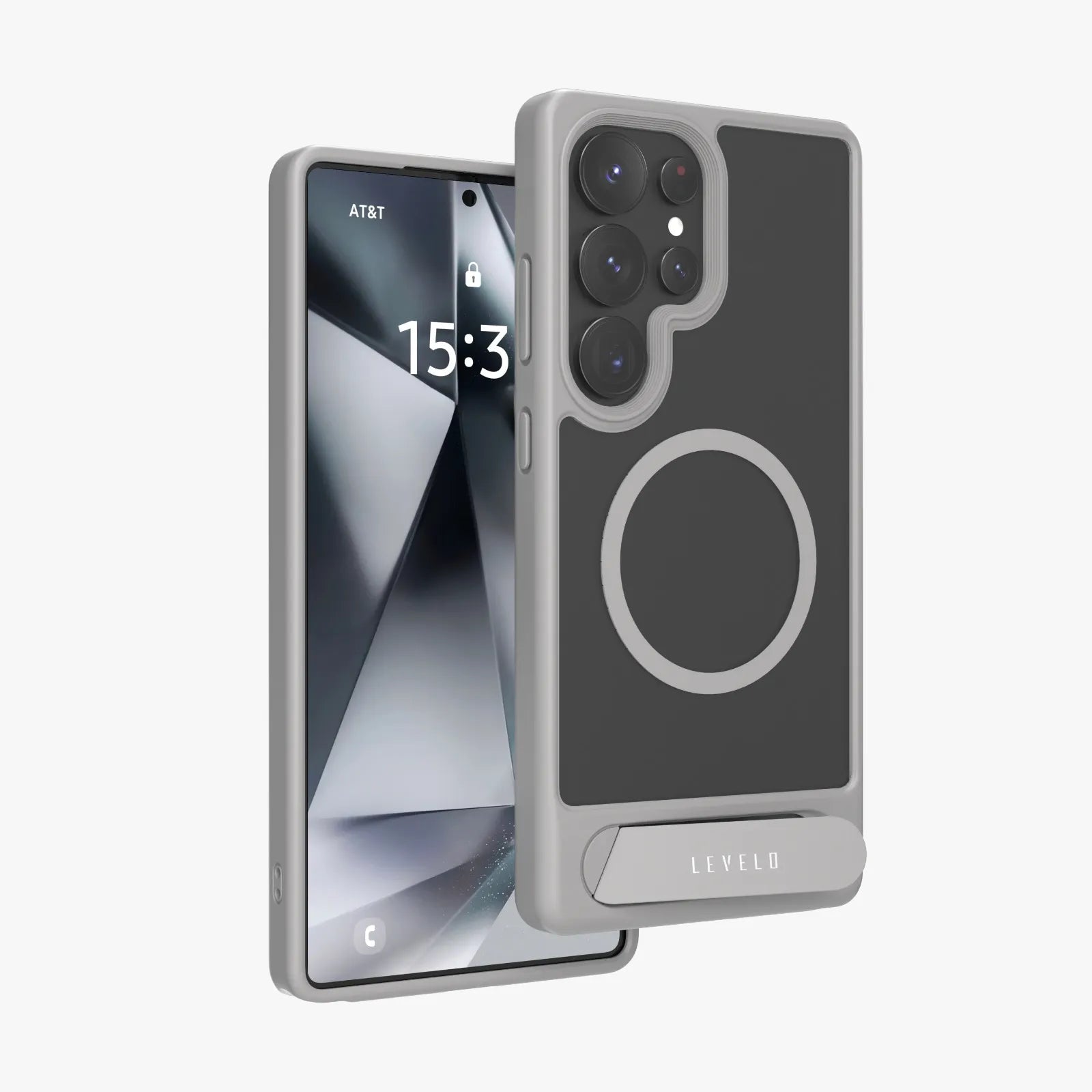 Levelo Matteo With Bottom Stand Grip Case