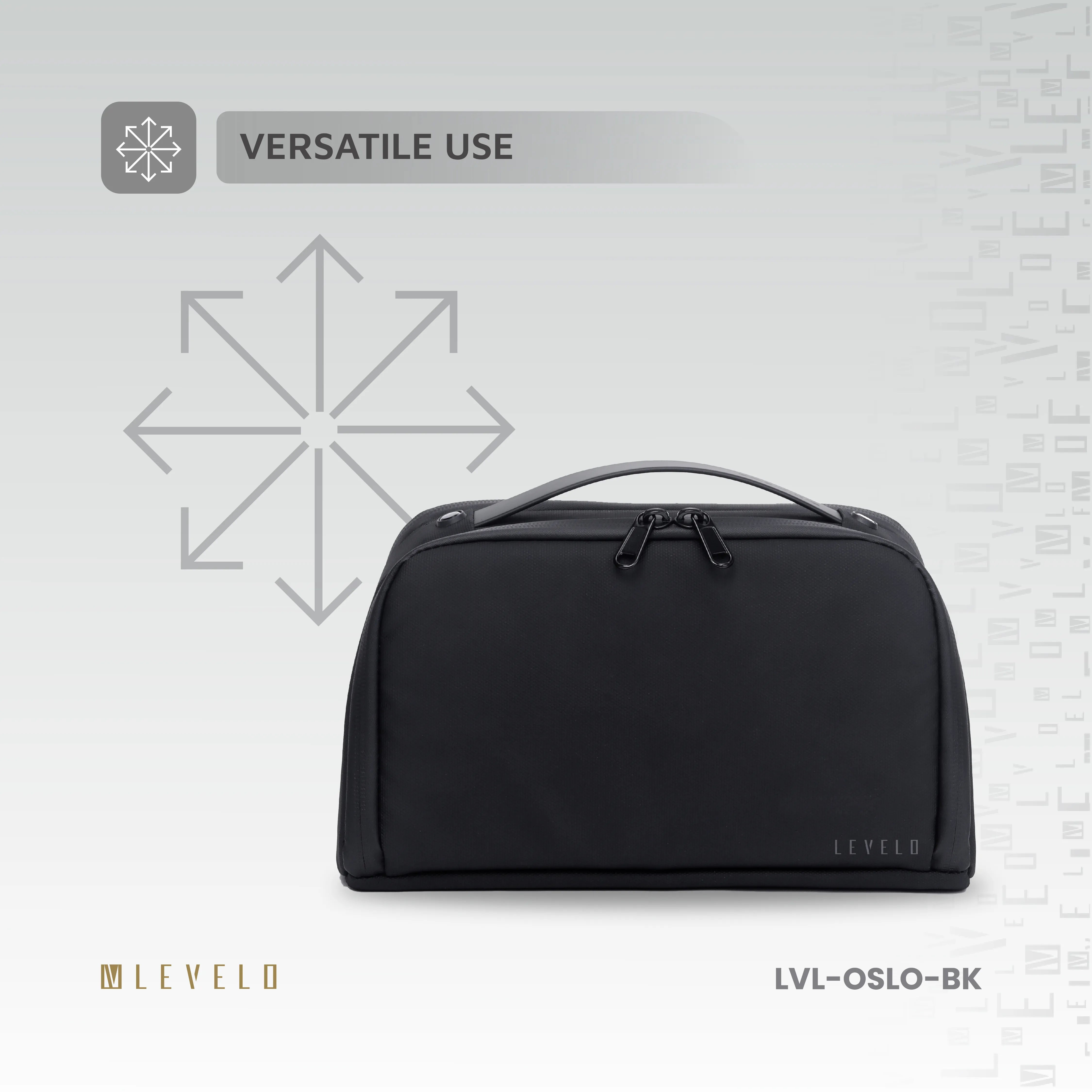 Levelo Oslo Pouch & Toiletry Bag