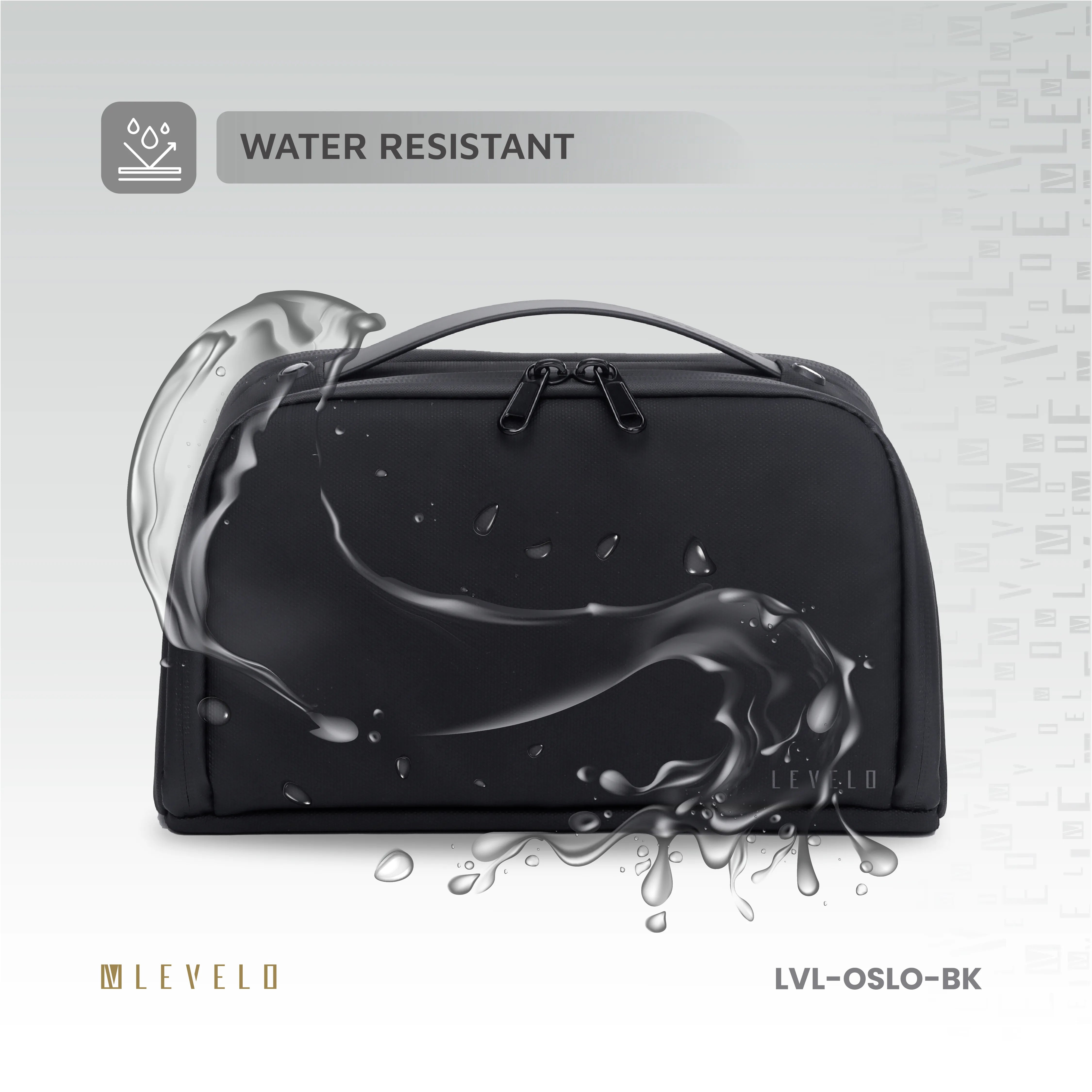Levelo Oslo Pouch & Toiletry Bag