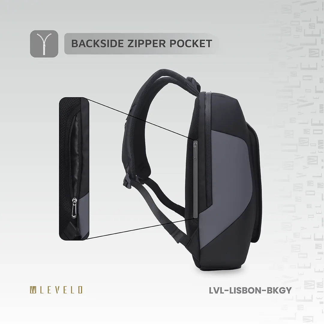 Levelo Lisbon Carrying Laptop/Universal 15.6” Backpack