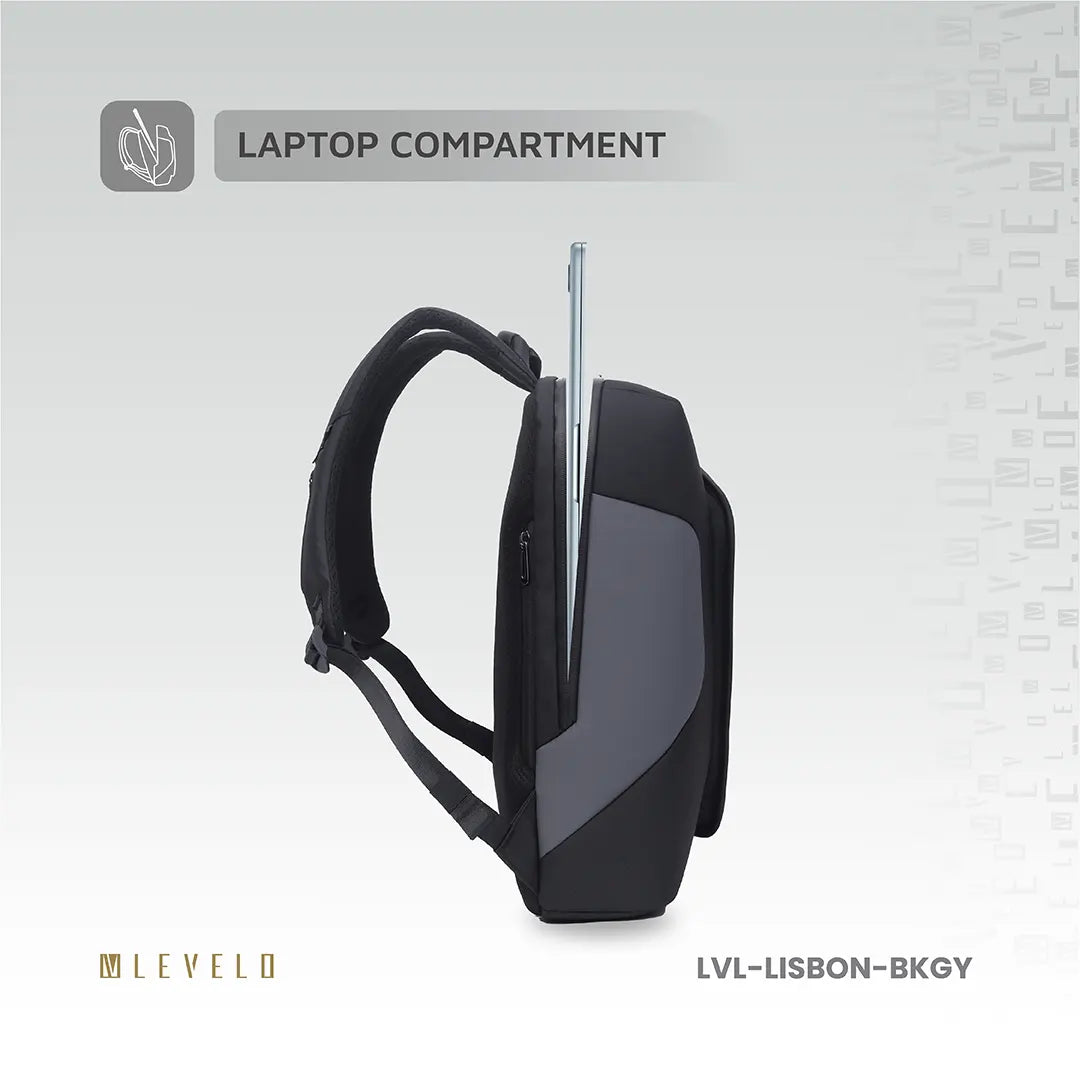 Levelo Lisbon Carrying Laptop/Universal 15.6” Backpack