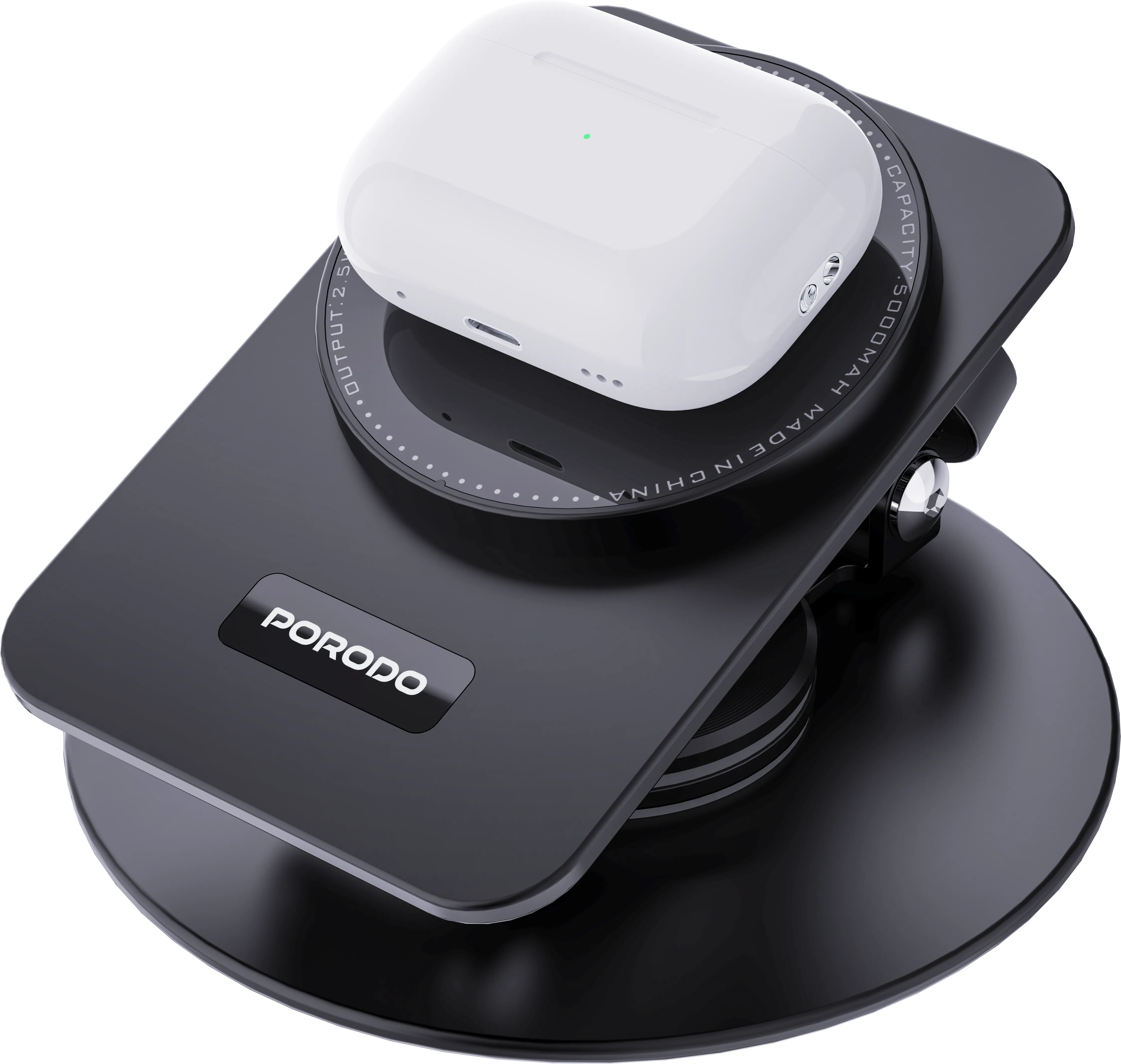 Porodo Wireless Charging Rotating Stand