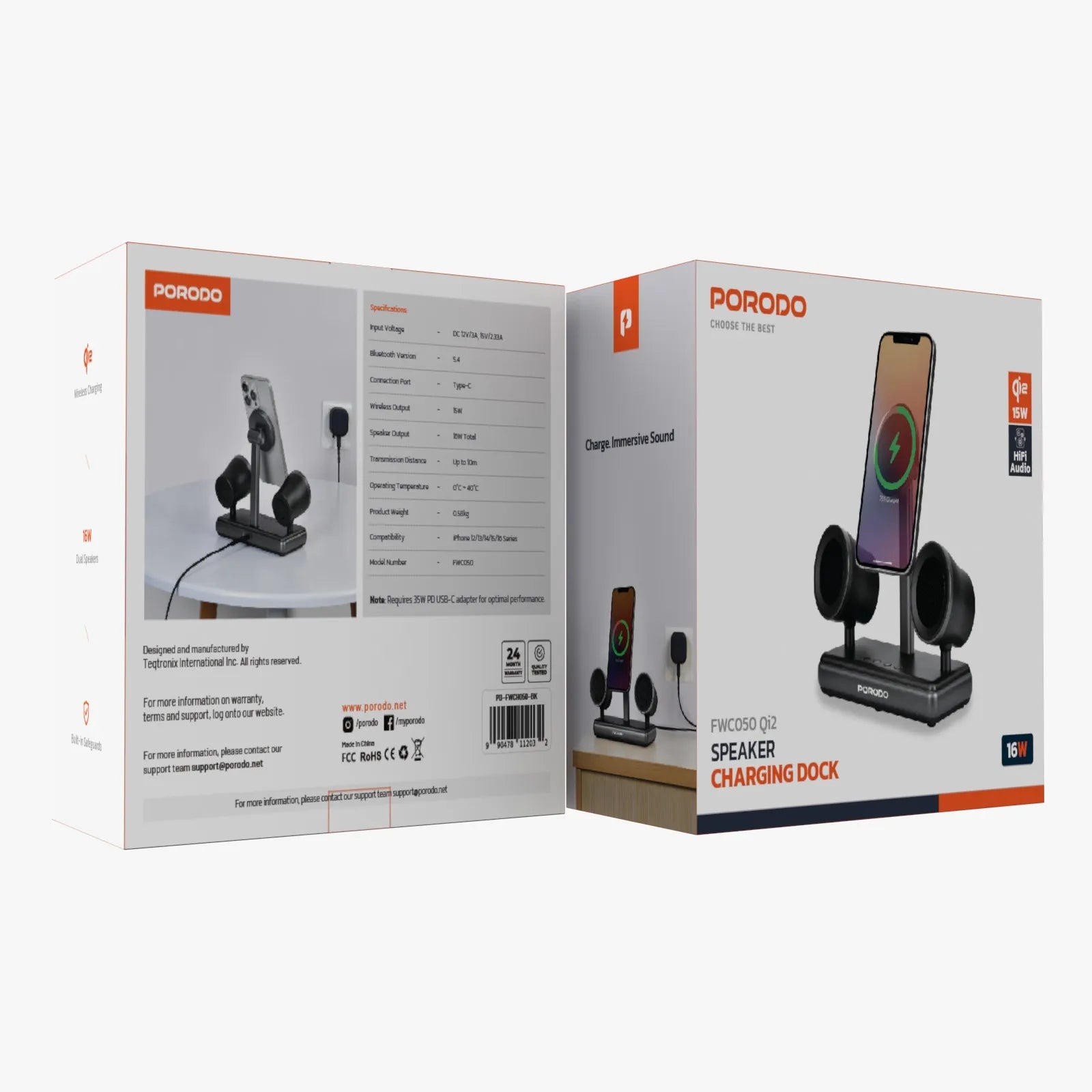 Porodo Speaker Charging Dock