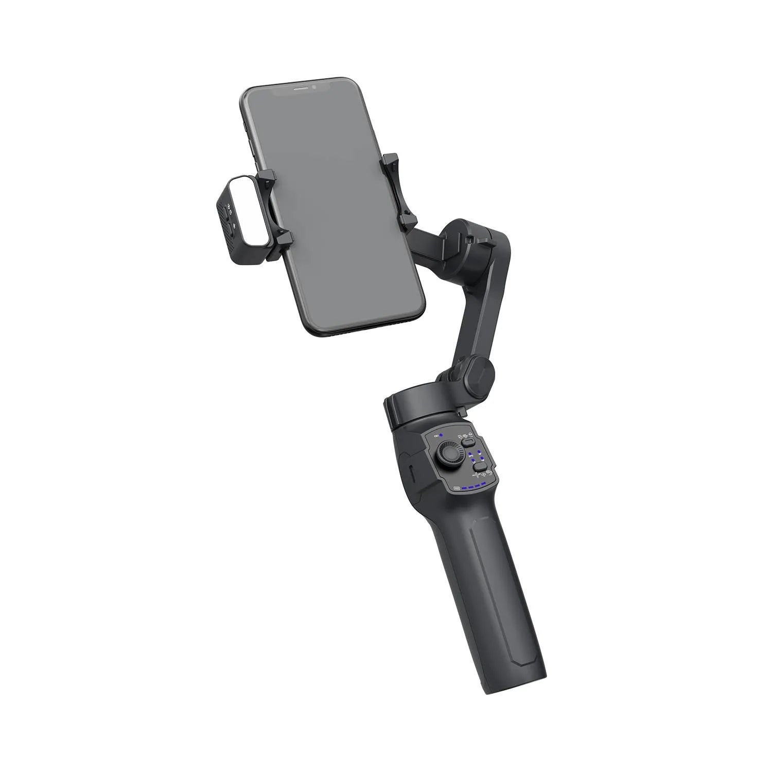 Porodo 3-Axis Gimbal Stabilizer Magnetic Fill Light