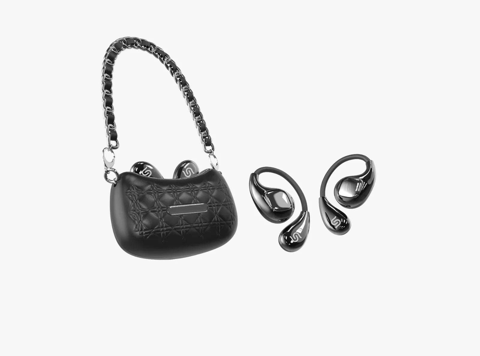 Porodo Soundtec Hand Bag ENC Earbuds