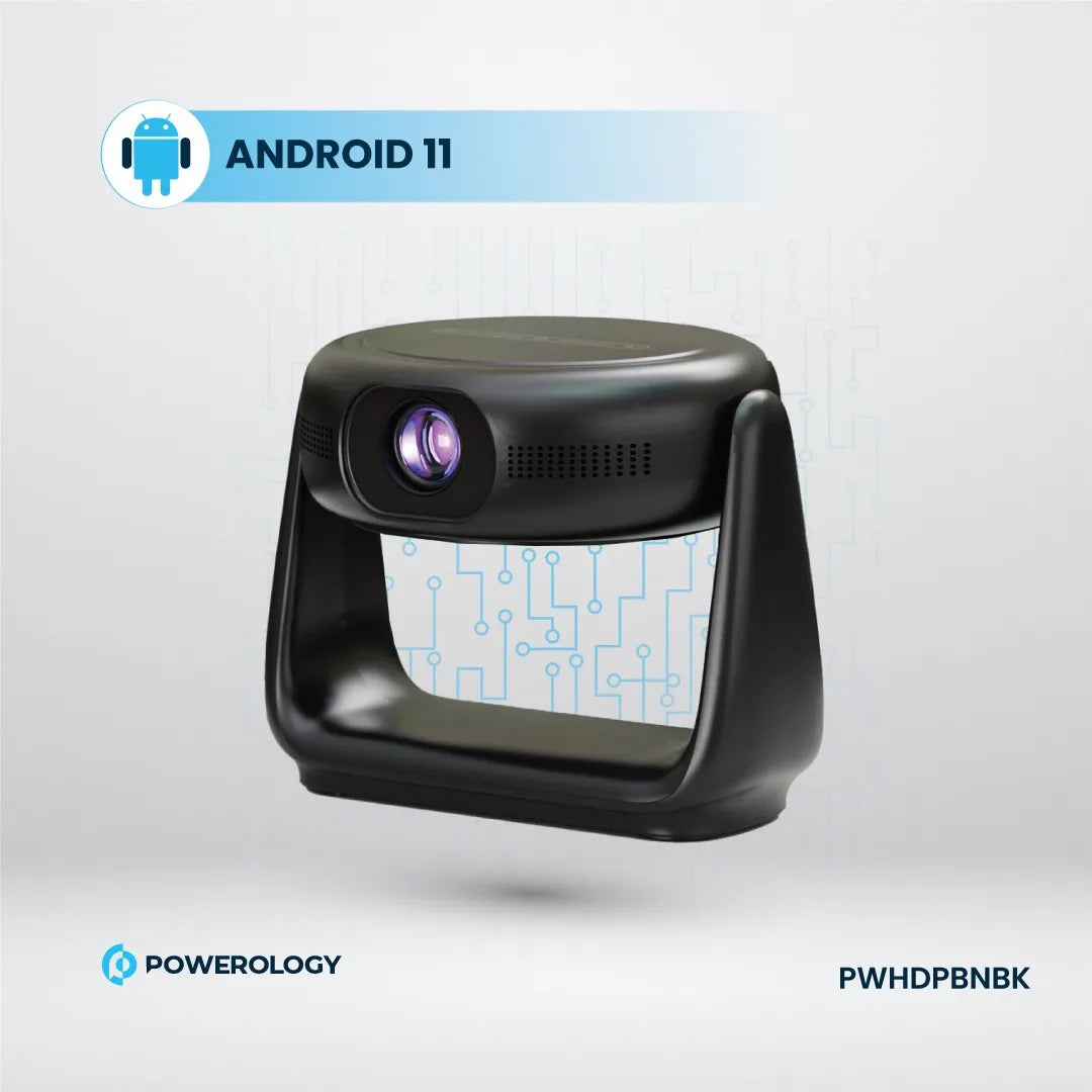 Powerology Rotating Stand Portable Projector