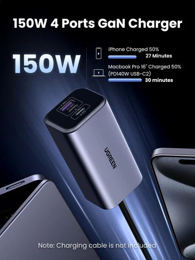 UGREEN 150W GaN Car Charger
