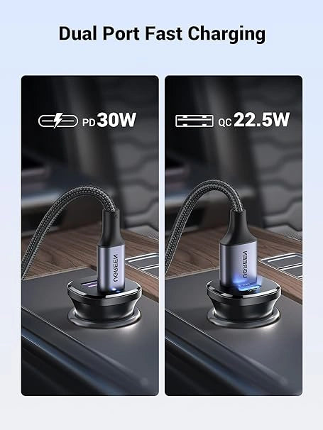 UGREEN 30W Dual Port Car Charger