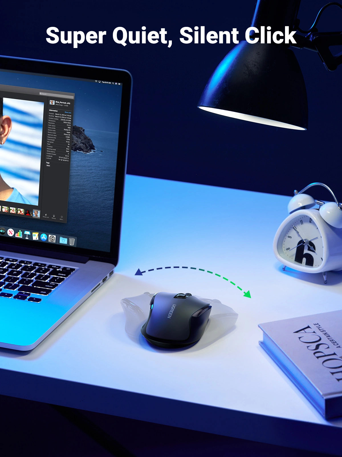 UGREEN Ergonomic Wireless Mouse