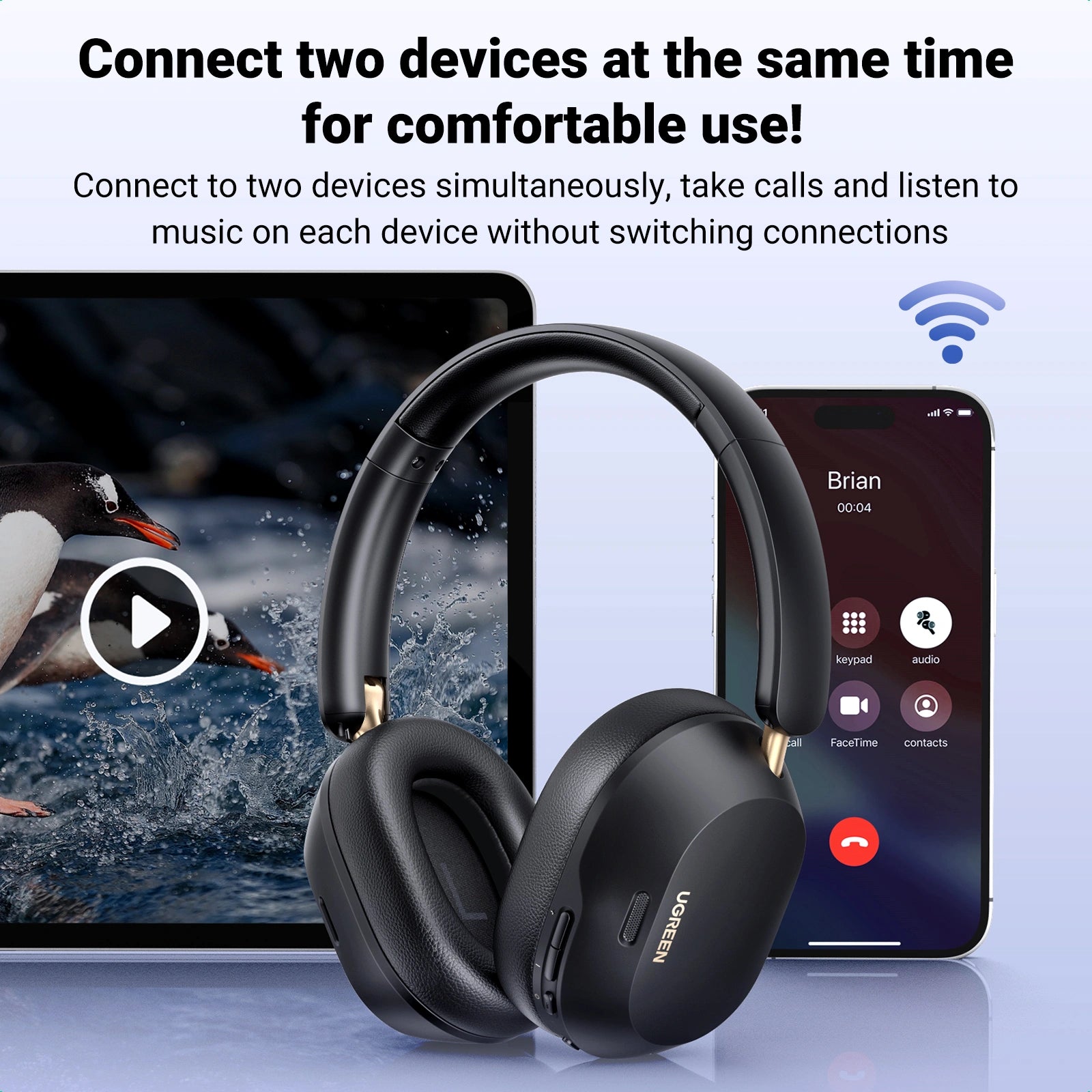 UGREEN HiTune Max5c ANC Headphones