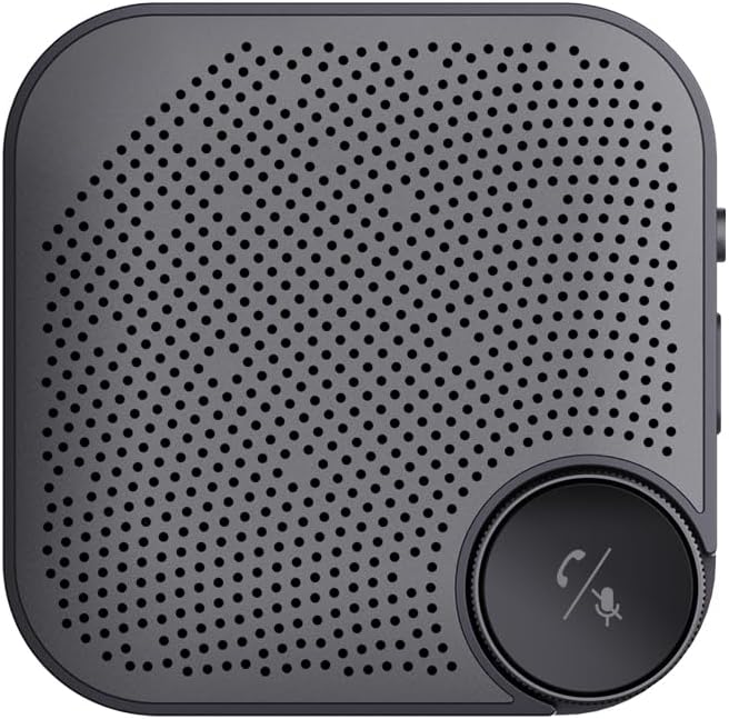 Porodo Wireless Conference Speaker Omni-Directional Audio Pickup