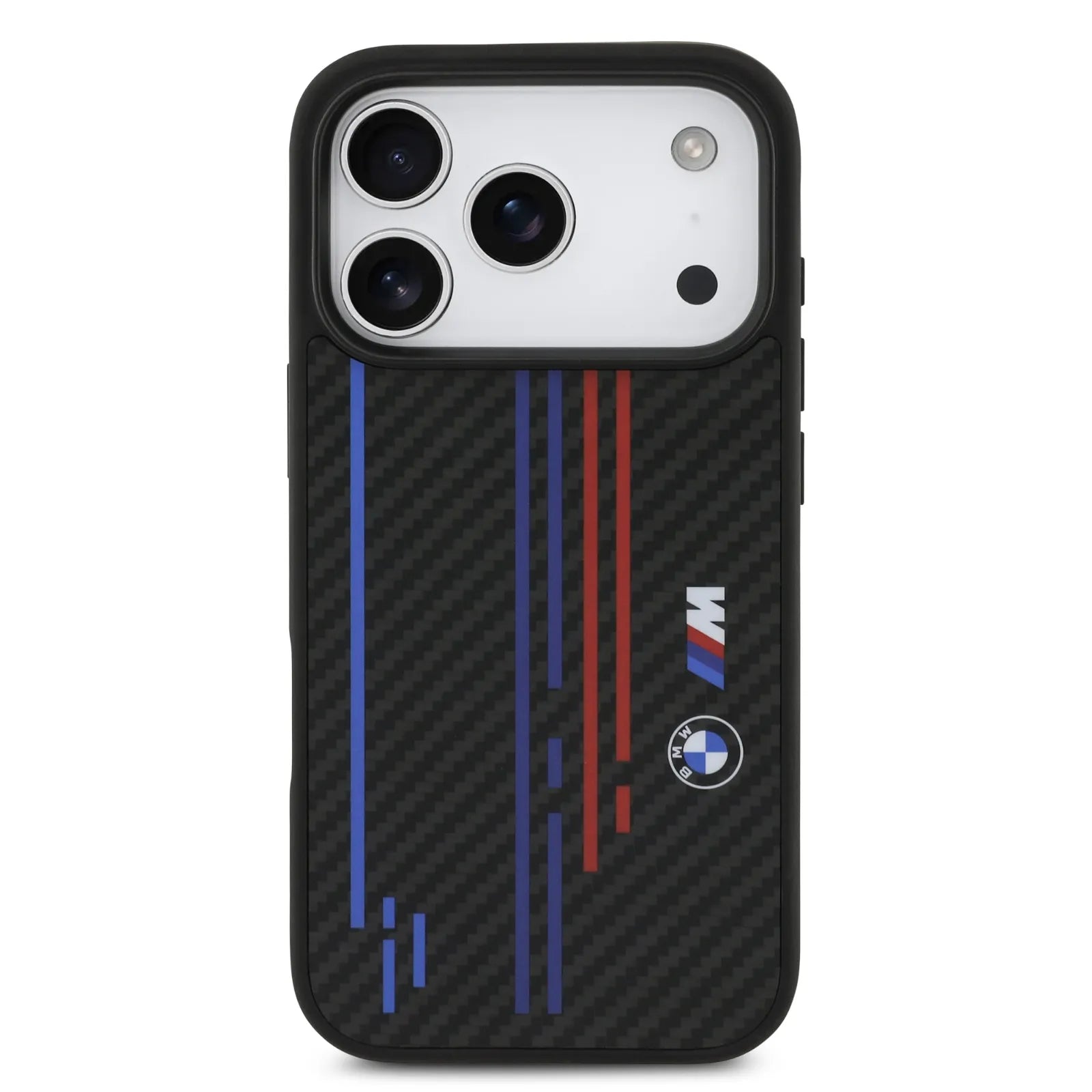 BMW MagSafe Kevlar Case With Printed Tricolor & Metal Logos