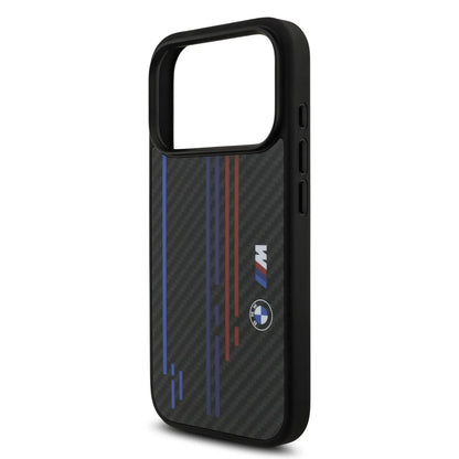 BMW MagSafe Kevlar Case With Printed Tricolor & Metal Logos