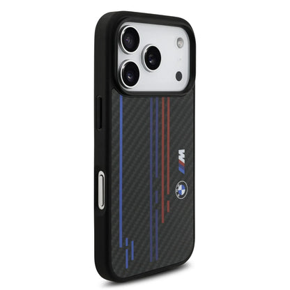 BMW MagSafe Kevlar Case With Printed Tricolor & Metal Logos