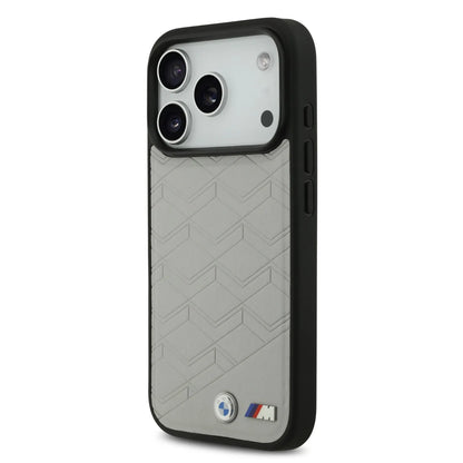 BMW MagSafe PU Seat Shaped Leather Case With Metal Logos