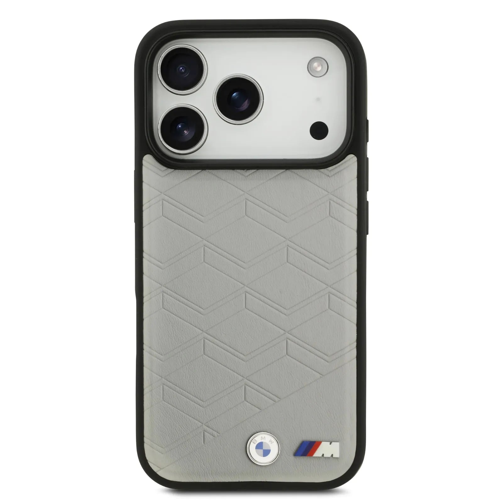BMW MagSafe PU Seat Shaped Leather Case With Metal Logos
