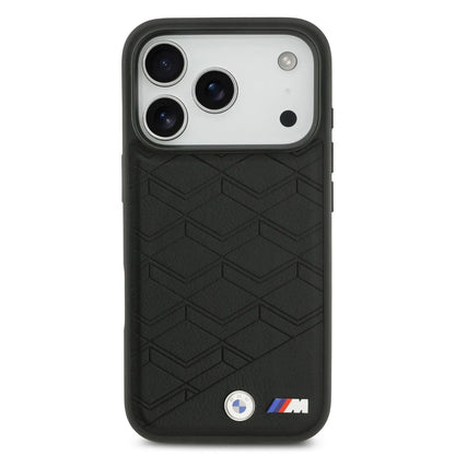 BMW MagSafe PU Seat Shaped Leather Case With Metal Logos