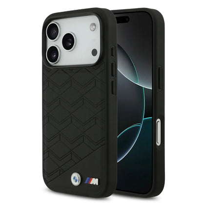 BMW MagSafe PU Seat Shaped Leather Case With Metal Logos