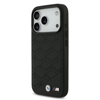 BMW MagSafe PU Seat Shaped Leather Case With Metal Logos