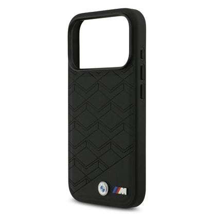 BMW MagSafe PU Seat Shaped Leather Case With Metal Logos