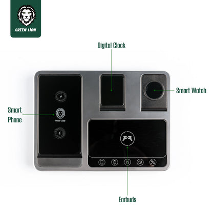 Green Lion 4 in 1 Wireless Charging Station 15W