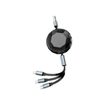 Green Lion 5 in 1 Diamond Retractable Cable
