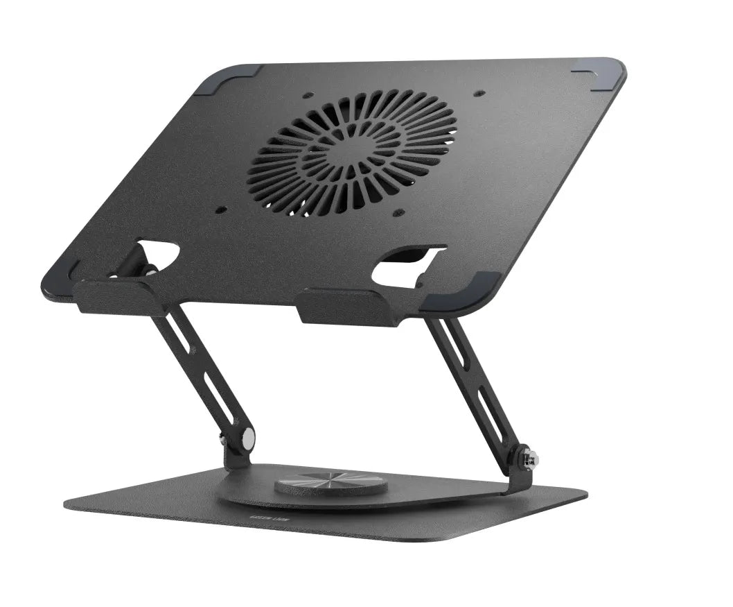Green Lion Adjustable Laptop Stand with Cooling Fan