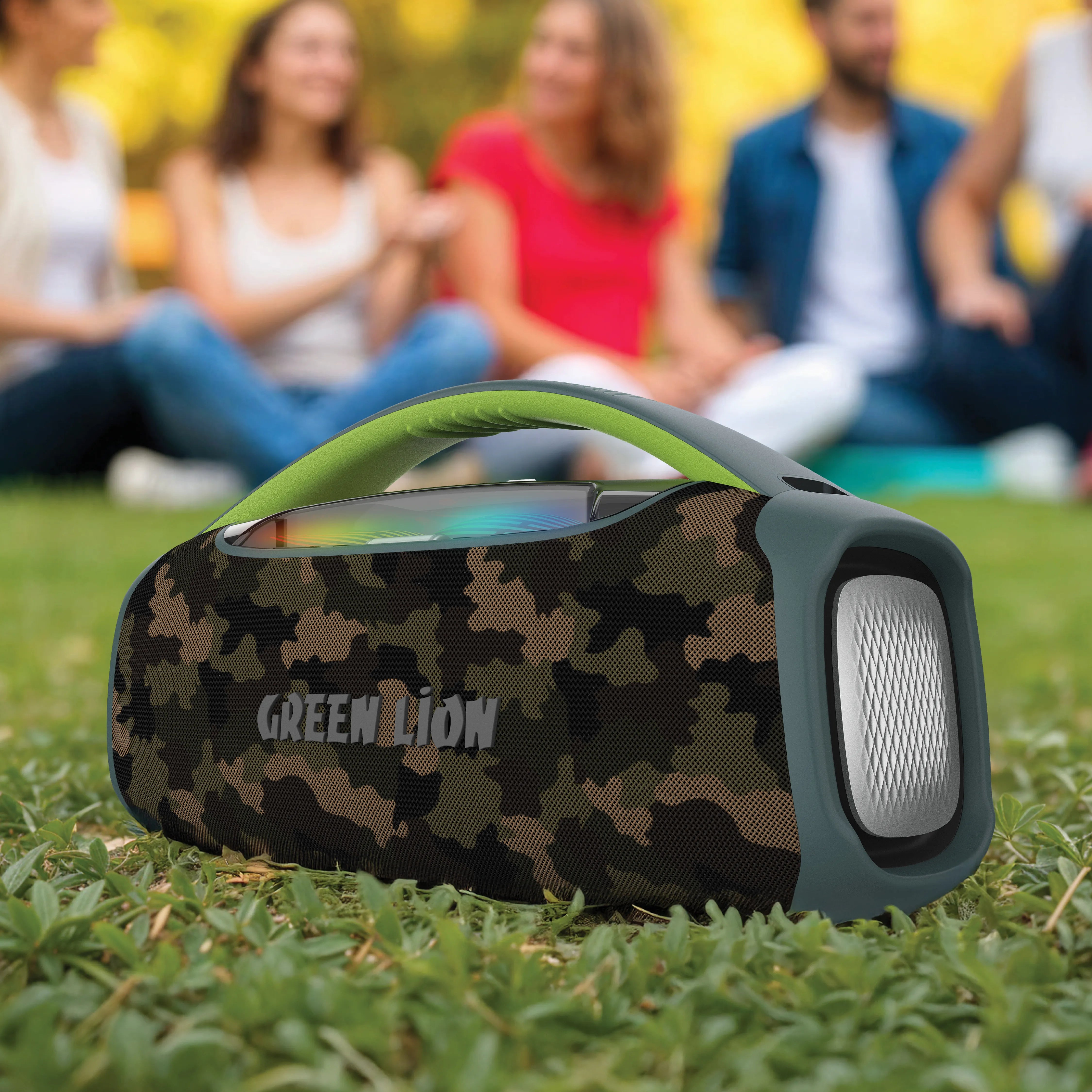 Green Lion Beam Pro Portable Speaker with Microphone 120W