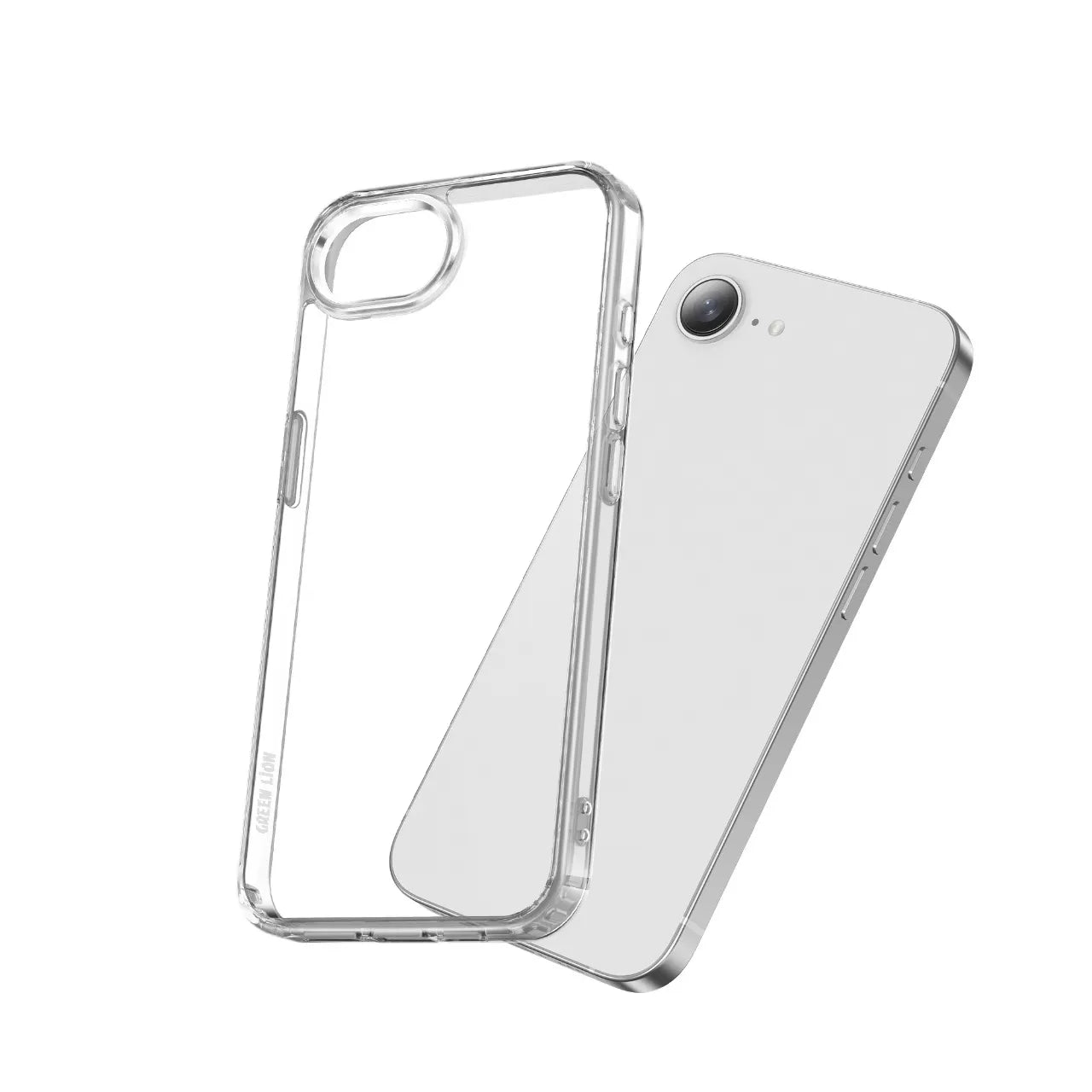 Green Lion Crystal Clear Case iP SE 4